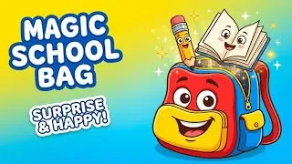 The Magic School Bag Song 🎒 | Kids Learning Rhyme | Toddlers | Kids Video
