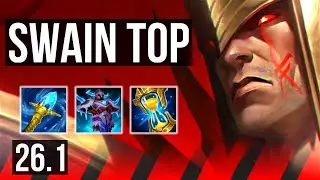 SWAIN vs SETT (TOP) | Good KDA: 11/1/4 | KR Master | 26.1