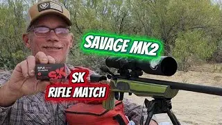 Матч Savage MK2 / Sk Rifle на дистанции 50 ярдов!