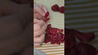how to make Ribbon flower for gajra #ribbon #flowers #gajry #diy
