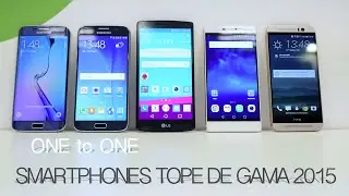 LG G4 vs Galaxy S6 vs P8 vs HTC One M9: análisis mejores smartphones 2015