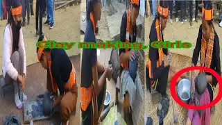 Local Clay making Girls, AASU 