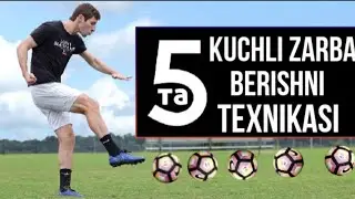 JUDA KUCHLI ZARBANI 5-ta ENG OSON USULI / futbol fintlari o'rganish