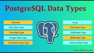 PostgreSQL Data Types -Demo Example
