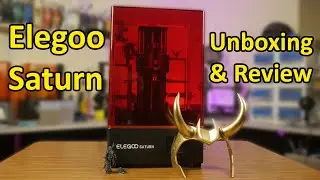 Elegoo Saturn Review:  Is bigger really better?