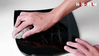 HOHOFILM Paint Protection Film PPF Stretchining, Self Healing, Heat Healing, Scratch Resistance Test