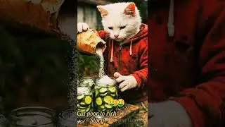cat poor to rich story |# poor # rich #viral #shorts #ai #cat #entertainment