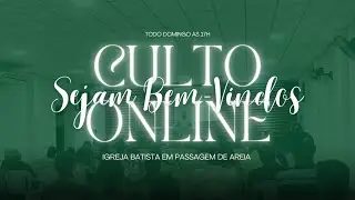 CULTO DOMINICAL | 23.11.2025 | IBPA