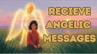 🤍☁️ Connect With Your Guardian Angel ✨ Angelic Guided Meditation, Receive Angelic Guidance 🤍☁️