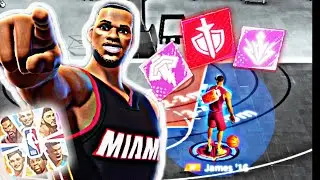 THE MOST BROKEN PRIME LEBRON BUILD! | Dunk City Dynasty