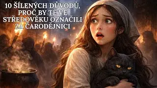 10 šílených důvodů, proč by tě ve středověku označili za čarodějnici