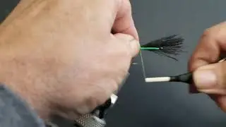 Fly Tying a Modified Stealth Bomber fly