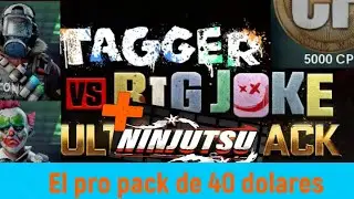 Call of duty WARZONE: Tagger vs Big Joke ULTIMATE PACK + 5000CP y Pack NINJUTSU con remate!!!