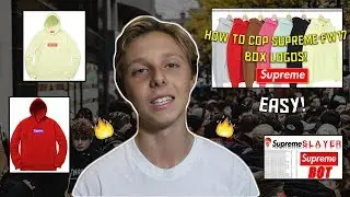 HOW TO COP THE SUPREME FW17 BOX LOGOS SUCCESSFULLY!! (SUPREME FW17 WEEK 16)