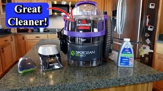 Bissell Spotclean Pet Pro Quick Tutorial of How it Works and How to Use