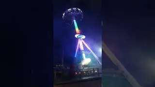 Giostra Extreme2 360&deg;  Luna park autunnale 2017 parco Pellerina Torino