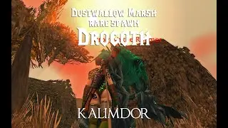 Dustwallow Marsh Rare Spawns - Drogoth the Roamer - World of Warcraft (WoW)