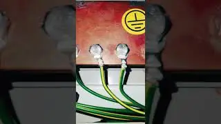 Panel Earth Cable Leg Fixing & Tarminal Dressing