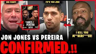 Jon Jones vs Alex Pereira Officially CONFIRMED! | Adesanya REACTS with Bold Prediction | MMA News