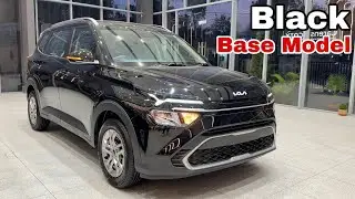 KIA CARENS 2024 Prestige Black Colour 2nd Base Model Review