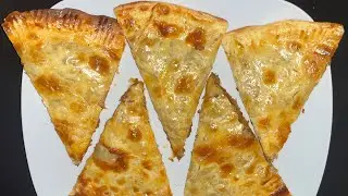 TOURTE AU POULET AVEC LA PÂTE BRISÉE SUPER BON