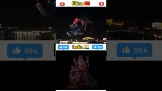 🇮🇳 India vs 🇨🇳 China | Epic Drone Show Battle in the Sky! ✨🔥 Who Did It Better? 🚁