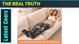 SHINE WELL Leg Massager: Amazing Air Compression for Ultimate Relief!