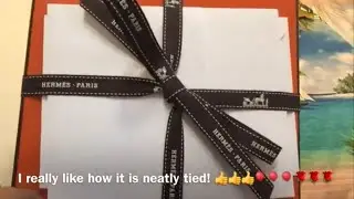 Hermes Face Towel Unboxing | the cheapest thing? | Purseloved