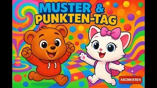 Portuguese | Patterns and Polka Dots Park | Kids Song