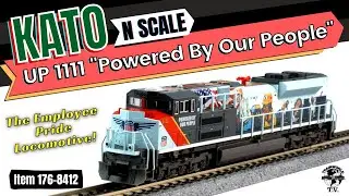 N Scale Kato SD70ACe  -  Union Pacific UP 1111 Powered By Our People
