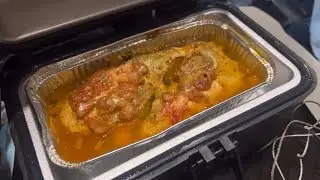 Shredded Chicken In A Lunchbox Oven
