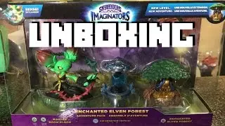 Skylanders Imaginators - Enchanted Elven Forest Adventure Pack Unboxing