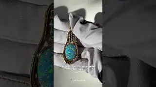 Bespoke Opal Jewellery with Hidden Meaning #finejewellery #customjewelry #jewelrydesigner #opal