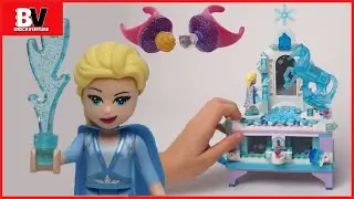 LEGO Disney Frozen 2 Elsa's Jewelry Box Surprise with 2 Rings Nokk Water Spirit Horse Girl Mini-doll