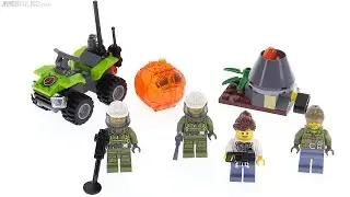 🔄 LEGO City Volcano Starter Set review! 60120 re upload