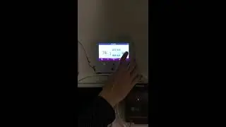 LG Premium Touchscreen Thermostat - PREMTA000 - Basic Functions