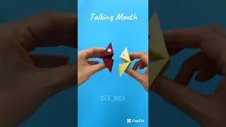 Origami Talking Mouth | Easy Paper Toy Tutorial #diy #papertoy #papercraft #easy #tutorial #shorts