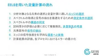 電子エネルギー損失分光法(EELS)を用いた定量分析の基礎～分析を行う上で注意すべきポイントについて～