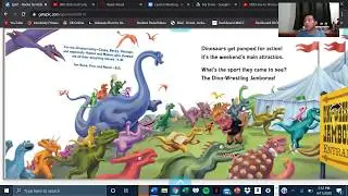 Dino Wrestling by Lisa Wheeler