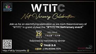 LIVE | WTITC (&trade;) in a grand celebration of innovation, collaboration, and global network| KR  BHARAT