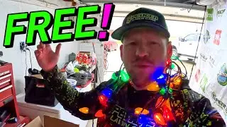 BREAKING!! Make Money In The Off Season | How To Do A Basic CHRISTMAS LIGHT Install!