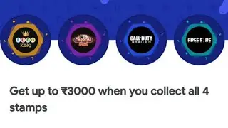 Google pay Offer Today | Google Pay New August Offer | Earn upto Rs 3000 Collect 4 Stamps