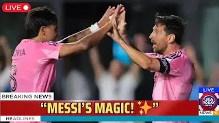 Messi Returns with 2 Assists & Last-Second Winner! Inter Miami Beats Atlas 2-1 । USA TODAY NEWS