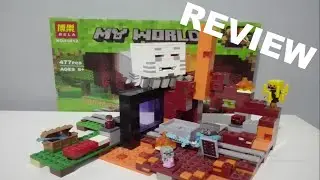BELA MY WORLD (lego minecraft) (REVIEW) 