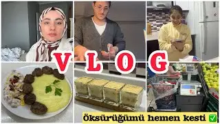 Kızım Geldi ❤️ | Günün Menüsü ✅|  Marketten Neler Aldım ❓| Magnolia 🤤 #vlog #market 