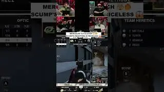 Scump LOSES IT After Mercules&rsquo; INSANE 1v3 vs Miami Heretics 🤯🔥 #shorts