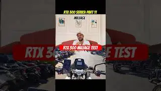 RTX 300 Series: Part 11 | Mileage Test City vs Highway ⛽ #shortsfeed #shorts