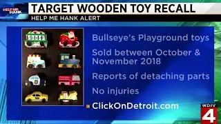 Target issues wooden toy recall
