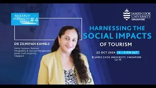 Research Spotlight Series #4 &ndash; Harnessing the social impacts of tourism