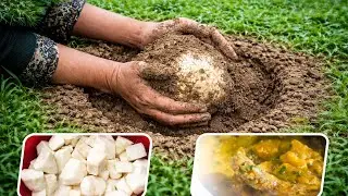 মাটির নিচের আলু,পুরোনো দিনের সেই খাঁটি স্বাদের ফিরে আসা 🥔✨ #গ্রামবাংলা #old @MyCookingChannel13-b9d 